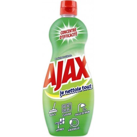 Ajax Je Nettoie Tout Concentré d’Efficacité Fraîcheur Citron 750ml (lot de 6)