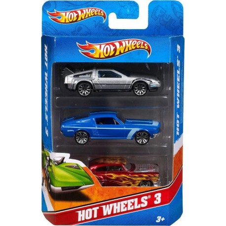 HOT WHEELS PACK 3 VOITURES 0027084425611