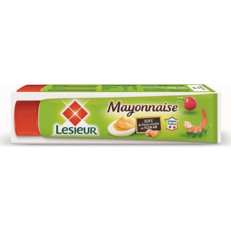 Lesieur Mayonnaise Oeufs de Poules Élevées en Plein Air 175g (lot de 10)