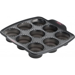 Tefal Plaque 9 muffins rétractable CRISPYBAKE silicone J4174714