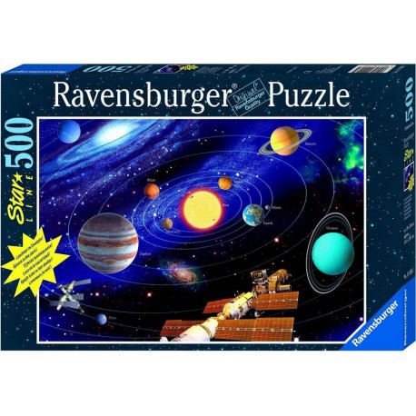 Ravensburger 14926 Puzzle 500p Star Line - Le système solaire