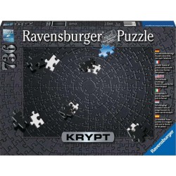 Ravensburger 15260 Krypt puzzle 736 pièces - Black (Ravensburger Krypt)