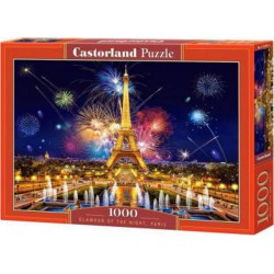 Castorland Puzzle Glamour de la nuit, Paris