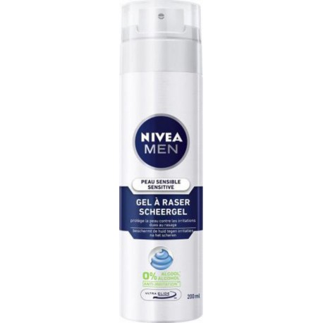 Nivea Men Gel à raser peau sensibles