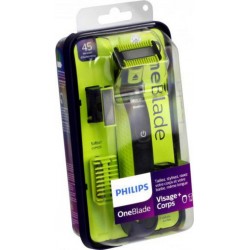 Philips Rasoir électrique One Blade 3 sabots visage/corps rasoir