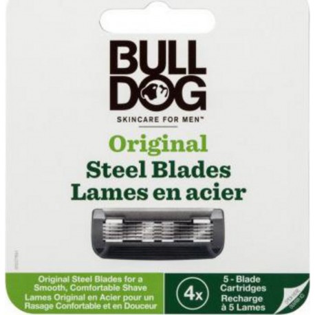 Bulldog Lame de rasoir pour homme x4 4 lames rasoir