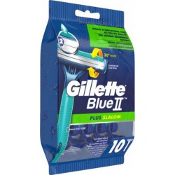 X10 Gillette Rasoirs jetable Blue II Plus Slalom