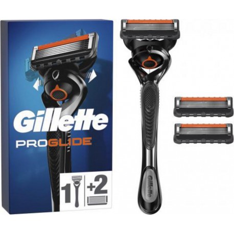 Gillette Rasoir homme proglide fusion + 2 lames