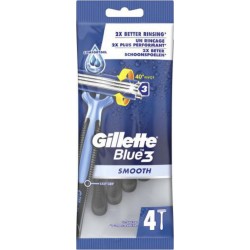 Iii X4 Gillette Rasoirs jetable Blue