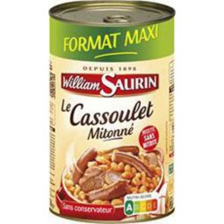 William Saurin Le Cassoulet mitonné Format Maxi 1,26Kg