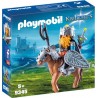 PLAYMOBIL 9345 Knights - Combattant Nain Et Poney