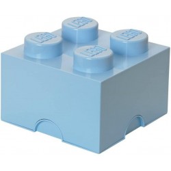 LEGO Storage Brick Boîte de Rangement bleu aqua x4