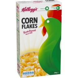Kellogg’s Corn Flakes Recette Originale 500g (lot de 3)