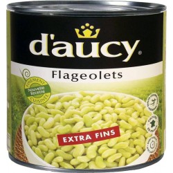 D'aucy Flageolets Extra Fins 265g (lot de 10)