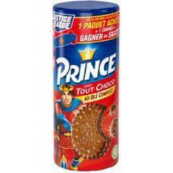 LU Prince Biscuits au blé complet goût tout choco x15 300g