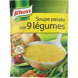 Knorr Soupe Passée aux 9 Légumes 105g (lot de 6)