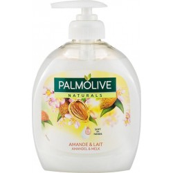 Palmolive Naturals Pompe Parfum Amande & Lait 300ml (lot de 10)