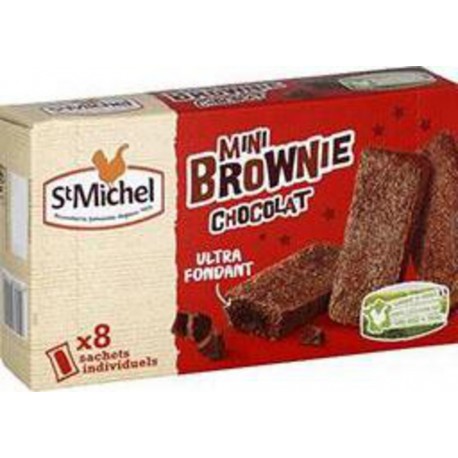 St Michel Mini Brownie Chocolat x8 240g