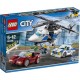 LEGO 60138 City - La course-poursuite en hélicoptère