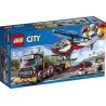 LEGO 60183 City - Le transporteur d'hélicoptère