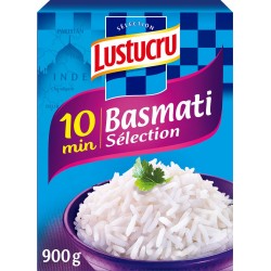 Lustucru Riz Basmati Sélection 10mn (lot de 3)