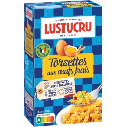 Lustucru Pâtes torsettes