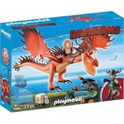 PLAYMOBIL 9459 Dragons - Rustik Et Krochefer