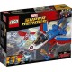 LEGO 76076 Super Heroes - La Poursuite En Avion De Captain America