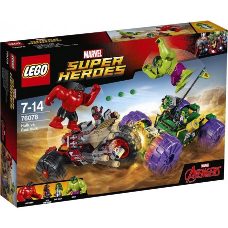 LEGO 76078 Super Heroes - Hulk Contre Hulk Rouge