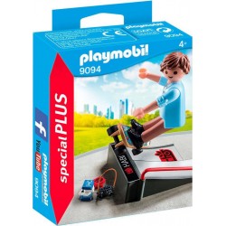 PLAYMOBIL 9094 Action - Skateur Avec Rampe