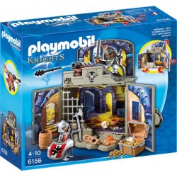 PLAYMOBIL 6156 - Coffre Pièce Du Trésor Des Chevaliers