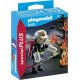 PLAYMOBIL 9093 Special Plus - Pompier Avec Arbre En Feu