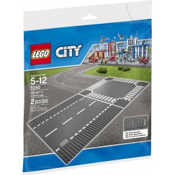 LEGO 7280 City - Route droite et Carrefour