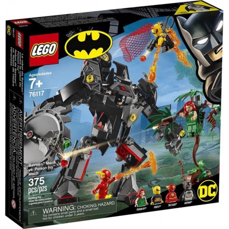 LEGO 76117 DC Super Heroes - Le Robot Batman contre le Robot Poison Ivy
