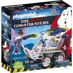 PLAYMOBIL 9386 Ghostbusters - Spengler et Voiturette