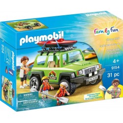 PLAYMOBIL 9154 Family Fun - Camionnette et Canoé