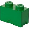 LEGO Storage Brick Boîte de Rangement vert x2