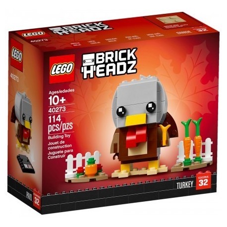 LEGO 40273 BrickHeadz - La Dinde De Thanksgiving