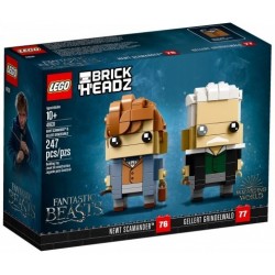 LEGO 41631 BrickHeadz Fantastic Beasts- Norbert Dragonneau Et Gellert Grindelwald