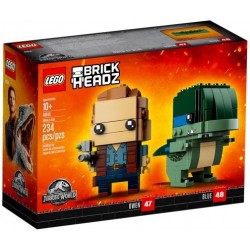 LEGO 41614 BrickHeadz Jurassic World - Owen Et Blue