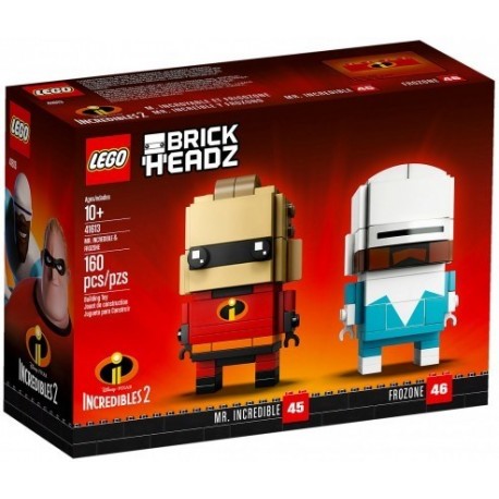 LEGO 41613 BrickHeadz - Mr Indestructible Et Frozone