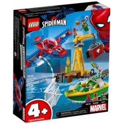 LEGO 76134 Super Heroes - Spider-Man, Docteur Octopus Et Le Vol Du Diamant