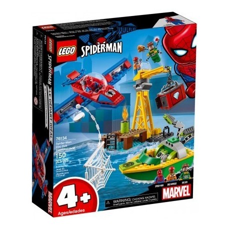 LEGO 76134 Super Heroes - Spider-Man, Docteur Octopus Et Le Vol Du Diamant