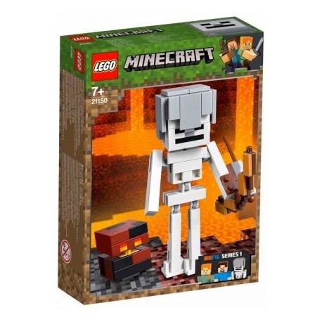 LEGO 21150 Minecraft - Bigfigurine Minecraft Squelette Avec Un Cube De Magma