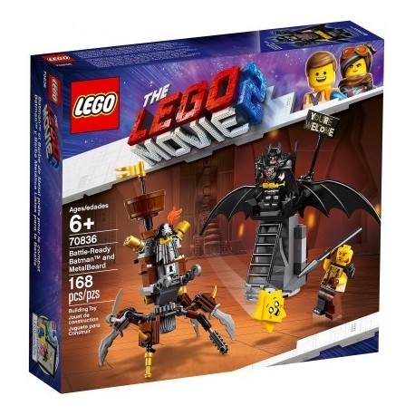 LEGO 70836 The Lego Movie - Batman En Armure De Combat Et Barbe d'Acier