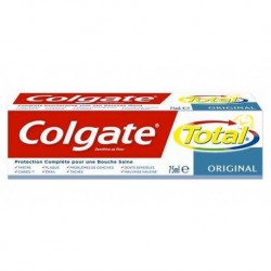 Colgate Dentifrice Total Original 75ml (lot de 6)