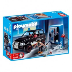 PLAYMOBIL 4059 City Action - Voiture Et Cambrioleur De Coffre-Fort