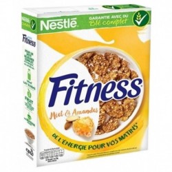 Nestlé Fitness Miel Et Amandes 355g (lot de 4)