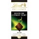 Lindt Excellence Noir à la Délicate Saveur Acidulée Zeste de Citron Vert 100g (lot de 4)