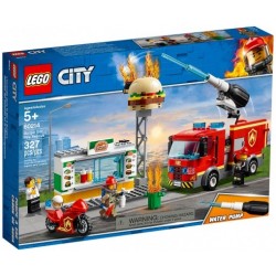 LEGO 60214 City - L'Intervention Des Pompiers Au Restaurant De Hamburgers